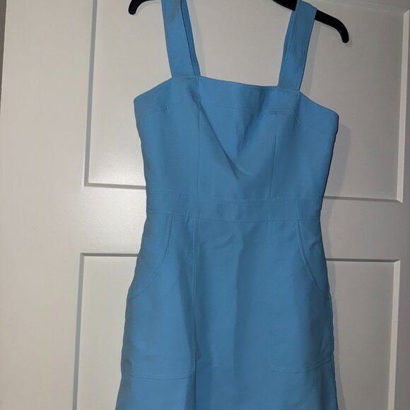 Amanda Uprichard Ace Dress Pacific Blue Small - Picture 5 of 6